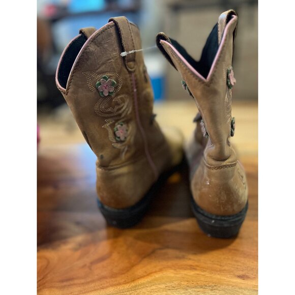 John Deere Flowers Western Boot - Size‎ 4.5 - Picture 3 of 6